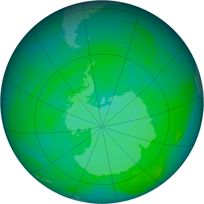 Ozone Map 1983-12-17
